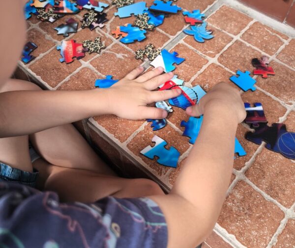 Puzzle drewniane – Funnymals – Kapibara Swimpybara – 90 el. - obrazek 10