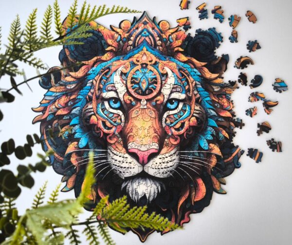 Puzzle drewniane – Peace and harmony – Tygrys – 400 el. - obrazek 2