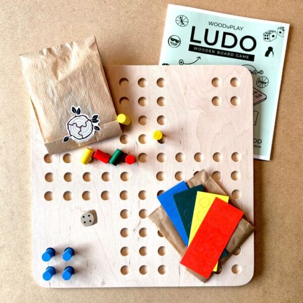 Wooden Game - WOODuPLAY - LUDO - Image 3
