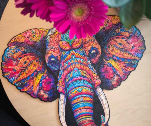 Wooden puzzle - Peace and harmony - Elephant power - 400 el. - Image 9