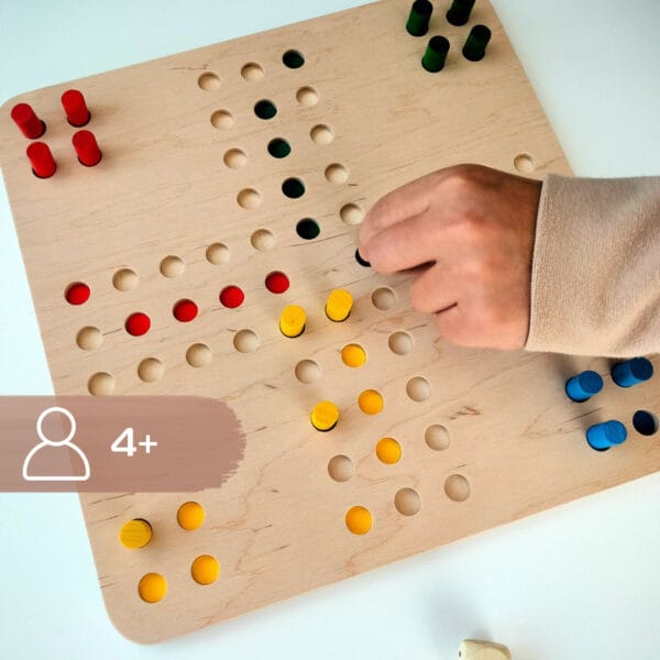 Wooden Game - WOODuPLAY - LUDO - Image 4