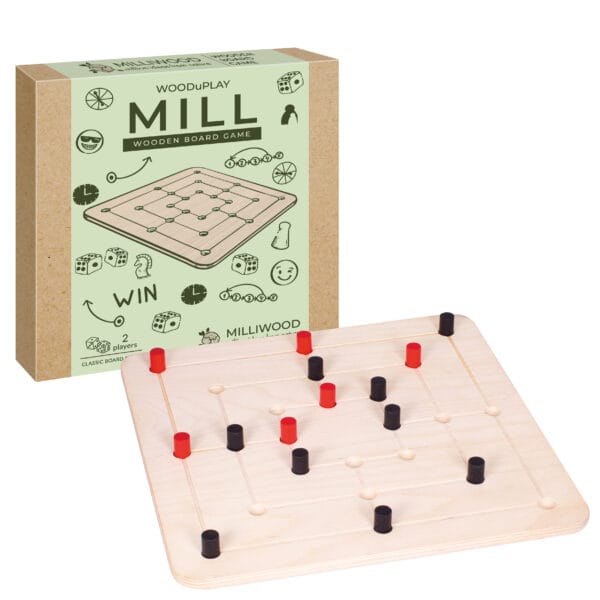 Gra drewniana - WOODuPLAY - Młynek "Mill"