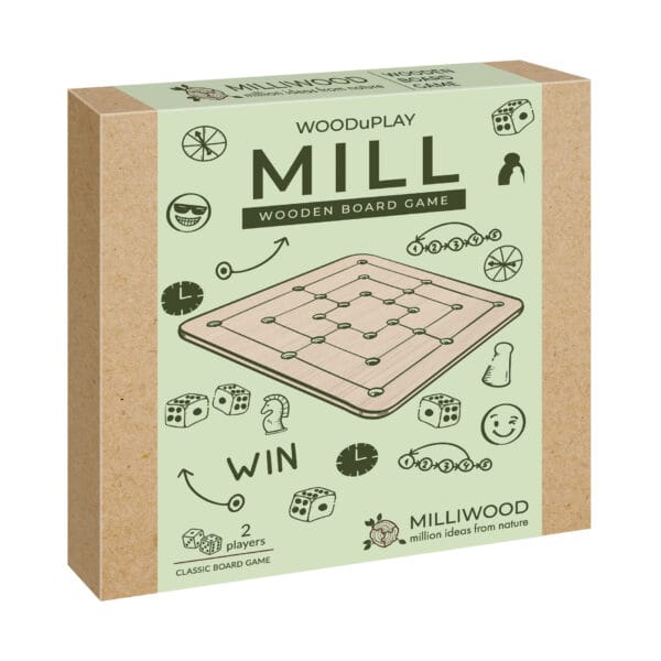 Gra drewniana - WOODuPLAY - Młynek "Mill" - obrazek 14