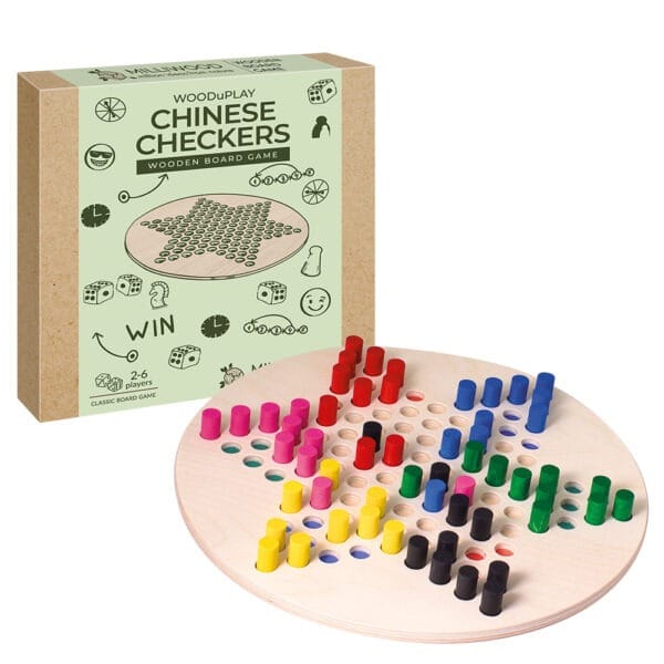 Wooden Game - WOODuPLAY - Chinese Checkers
