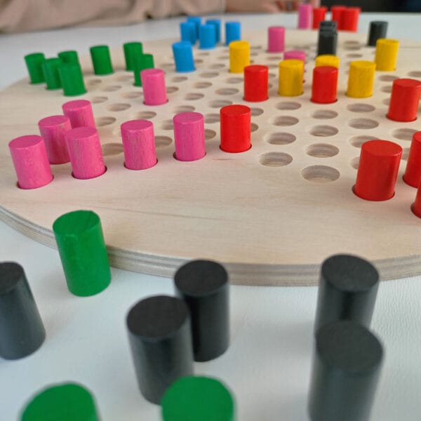 Wooden Game - WOODuPLAY - Chinese Checkers - Image 18
