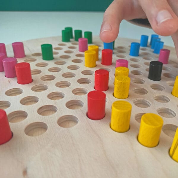 Wooden Game - WOODuPLAY - Chinese Checkers - Image 14