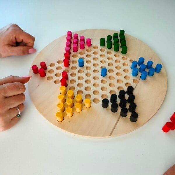 Wooden Game - WOODuPLAY - Chinese Checkers - Image 12