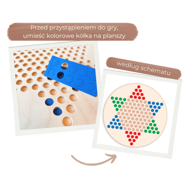 Wooden Game - WOODuPLAY - Chinese Checkers - Image 6