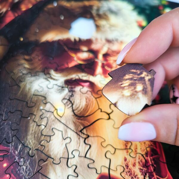 Puzzle drewniane – Christmas – Święty Mikołaj – 500el. - obrazek 2