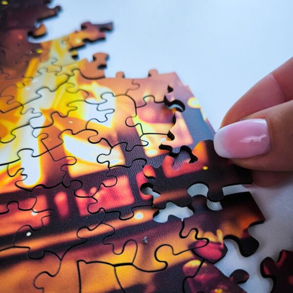 Puzzle drewniane – Christmas – Święty Mikołaj – 500el. - obrazek 9