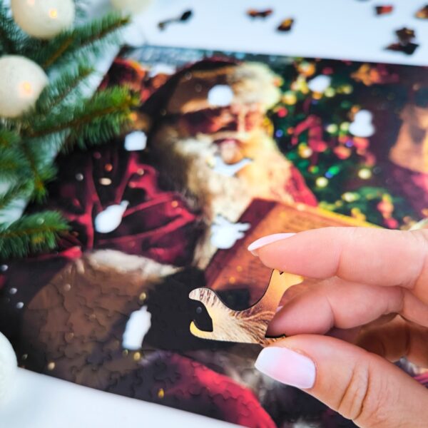 Puzzle drewniane – Christmas – Święty Mikołaj – 500el. - obrazek 11