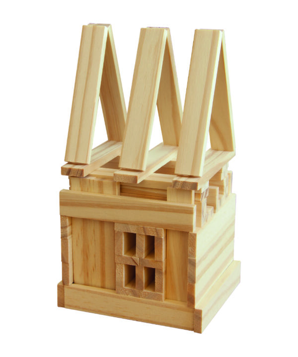 Konstruktor drewniany Milliwood - ECOCREATOR - 75 szt. - obrazek 3
