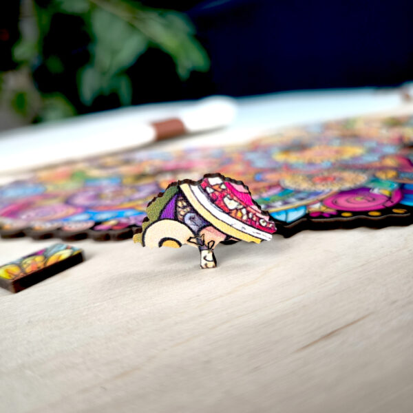 Puzzle drewniane – Peace and harmony – Mandala Miłości – 150 el. - obrazek 13
